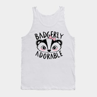 Badgerly Adorable Tank Top